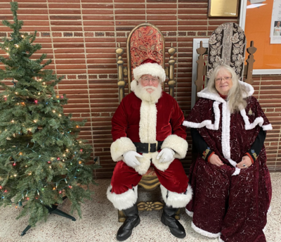 December Sharing Supper - Santa and Mrs. Claus