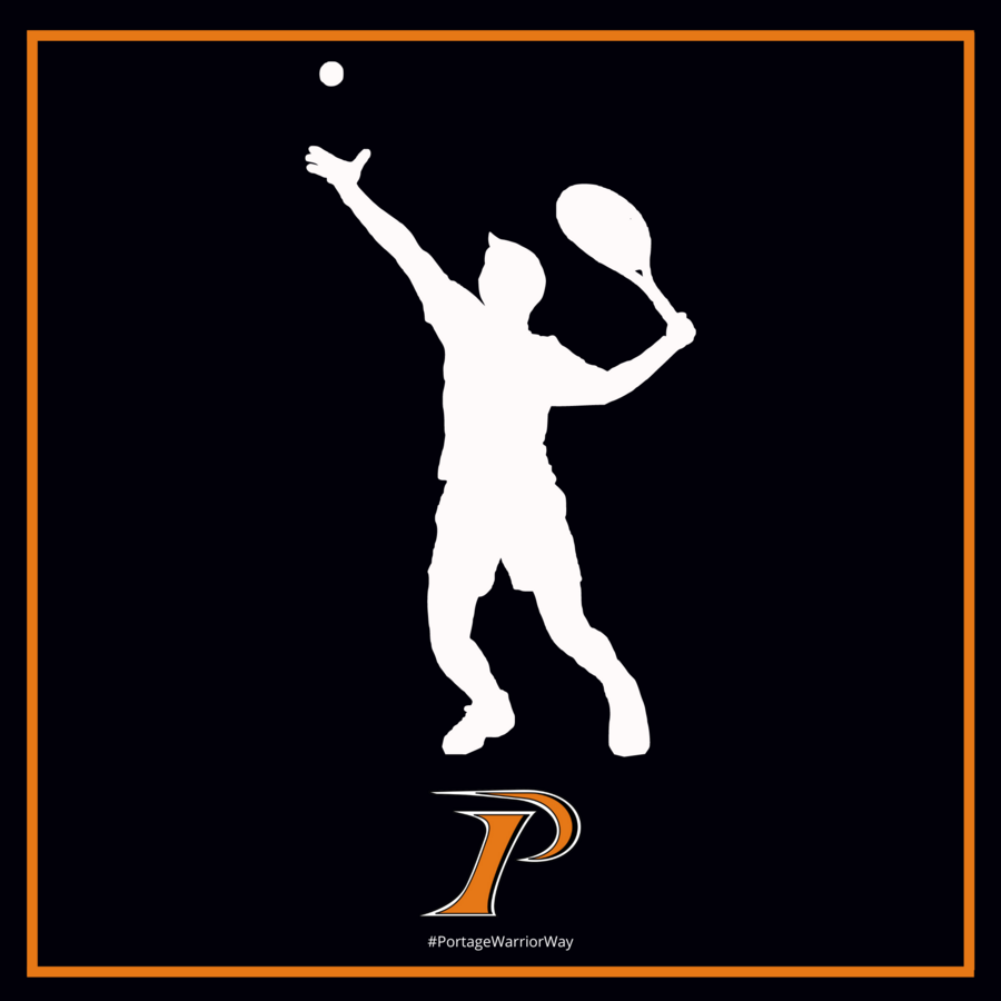 Boys tennis graphic