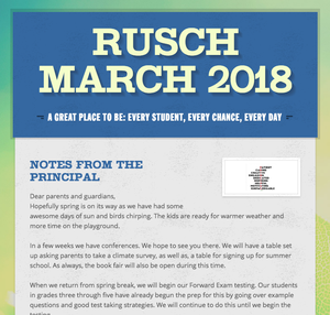 March Newsletter