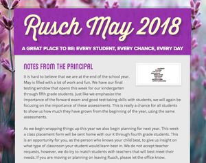 May Newsletter