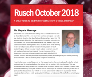 October Newsletter