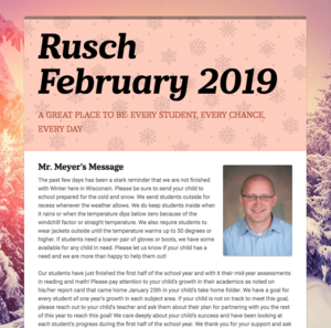 February Newsletter