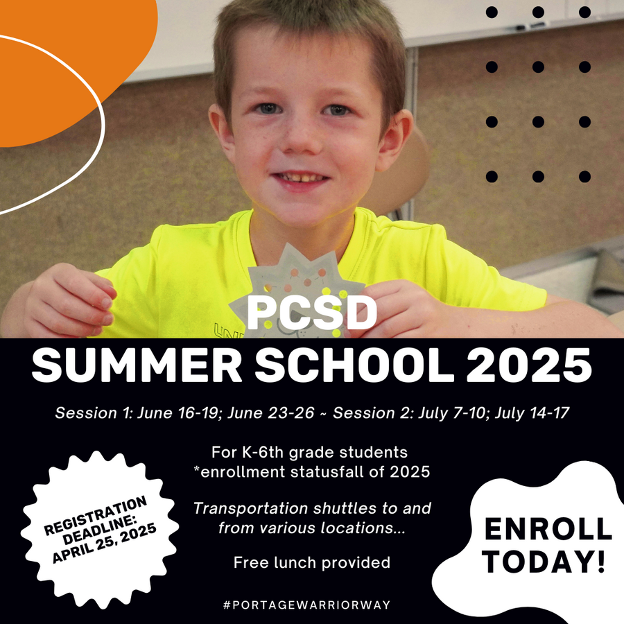 2025 Summer School Registration Graphic